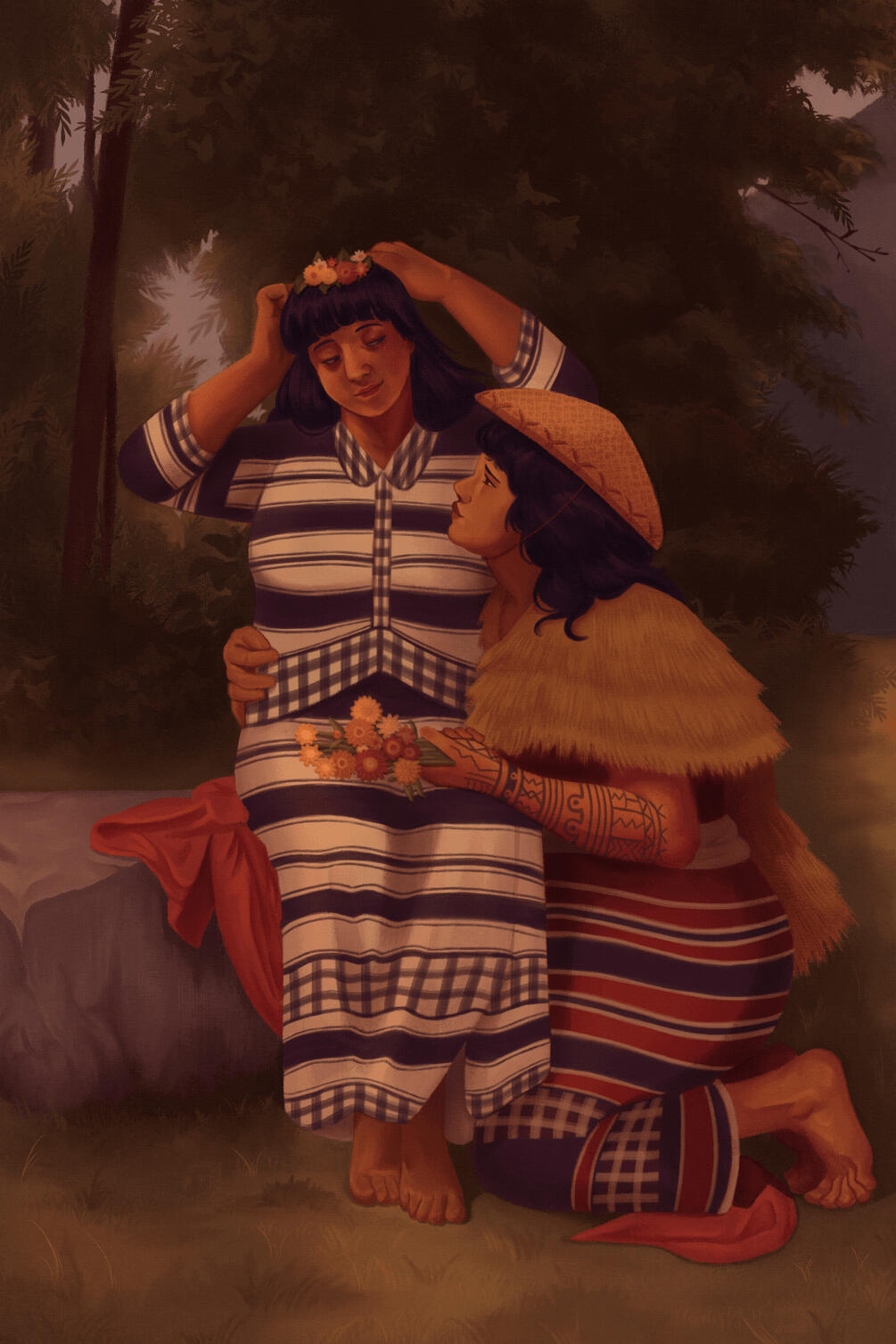 Ma-nganop ya Man-uma (The Huntress and the Farmer Girl)